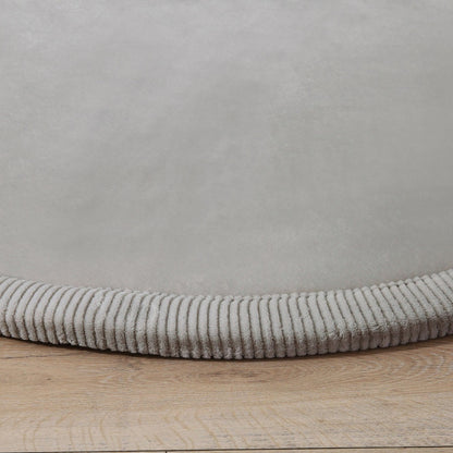 Hakuna Matte - CloudSoft Play Mat Carpet - Grey ?120 x 2.5 cm (round)