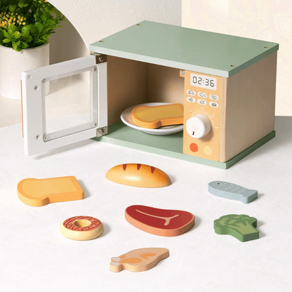 TookyToy - Pretend Play Microwave Oven Toy Set