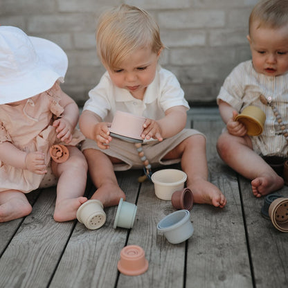Mushie Stacking Cups - Motherhood