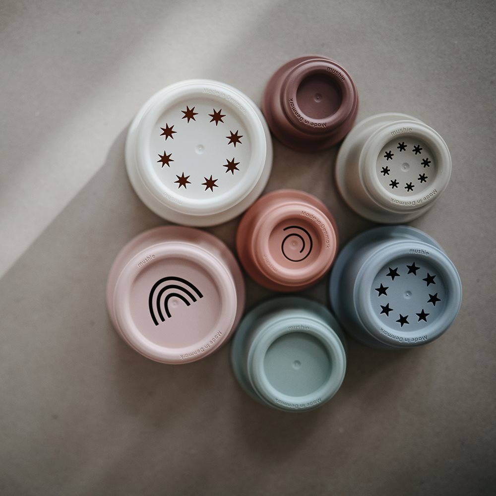 Mushie Stacking Cups - Motherhood