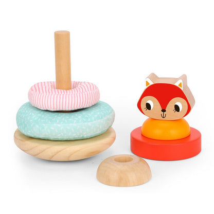 TookyToy - Fox Stacking Tower Activity Toy