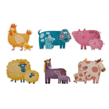 Mideer - My First Puzzle - Mom and Baby - 31pcs