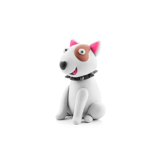 Hey Clay - Modelling Air-Dry Clay with Fun Interactive App - Bull Terrier, Series Dog Story, 3 cans - Motherhood