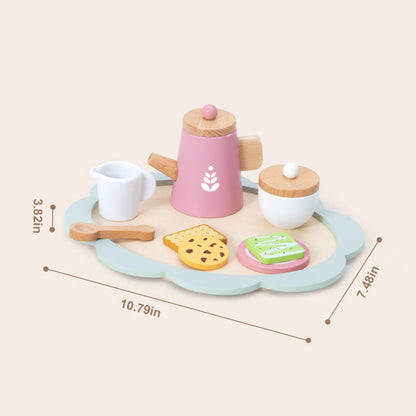 TookyToy - Pretend Play Afternoon Tea Toy Set