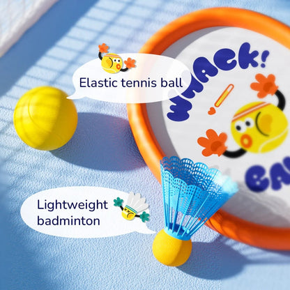 Mideer - 2-in-1 Badminton Tennis Set for Kids - Outdoor Sports Toy