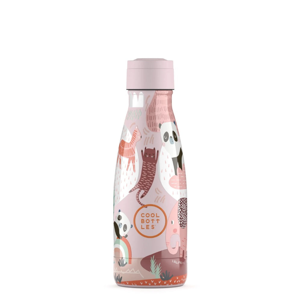 Cool Bottles - Kids Triple-Insulated Water Bottle - Panda Gang 260ml