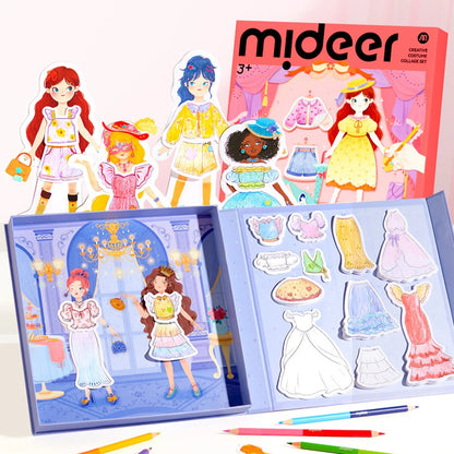 Mideer - Dress-Up Collage Arts & Crafts Set: Sweetheart