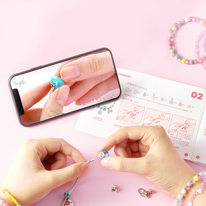 Mideer - Girls Power Lacing Beads - Fantastic Jewelry Diy Kit