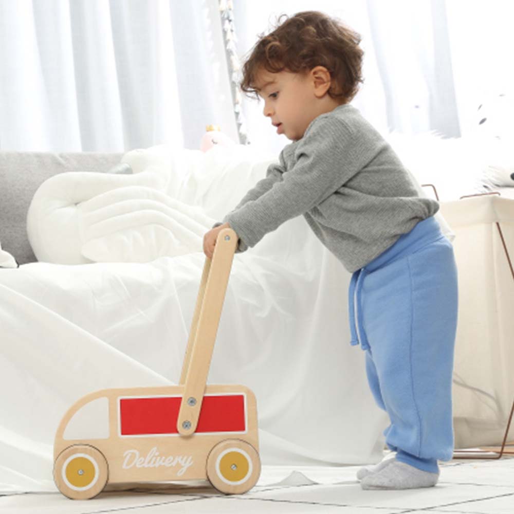 Classic World - Baby Walker with Building Blocks