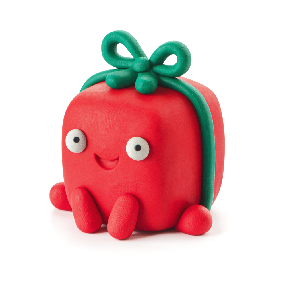 Hey Clay - Modelling Air-Dry Clay with Fun Interactive App - Gifty, Christmas Series, 5 cans