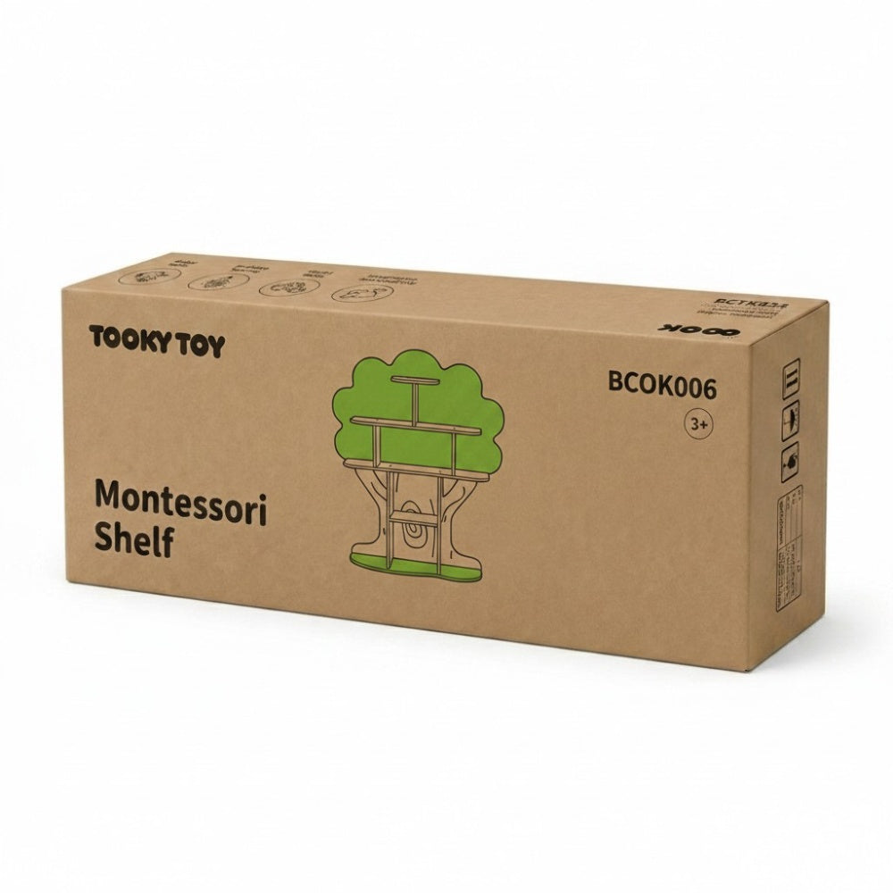 TookyToy - Tree Bookshelf for Kids Reading Nook