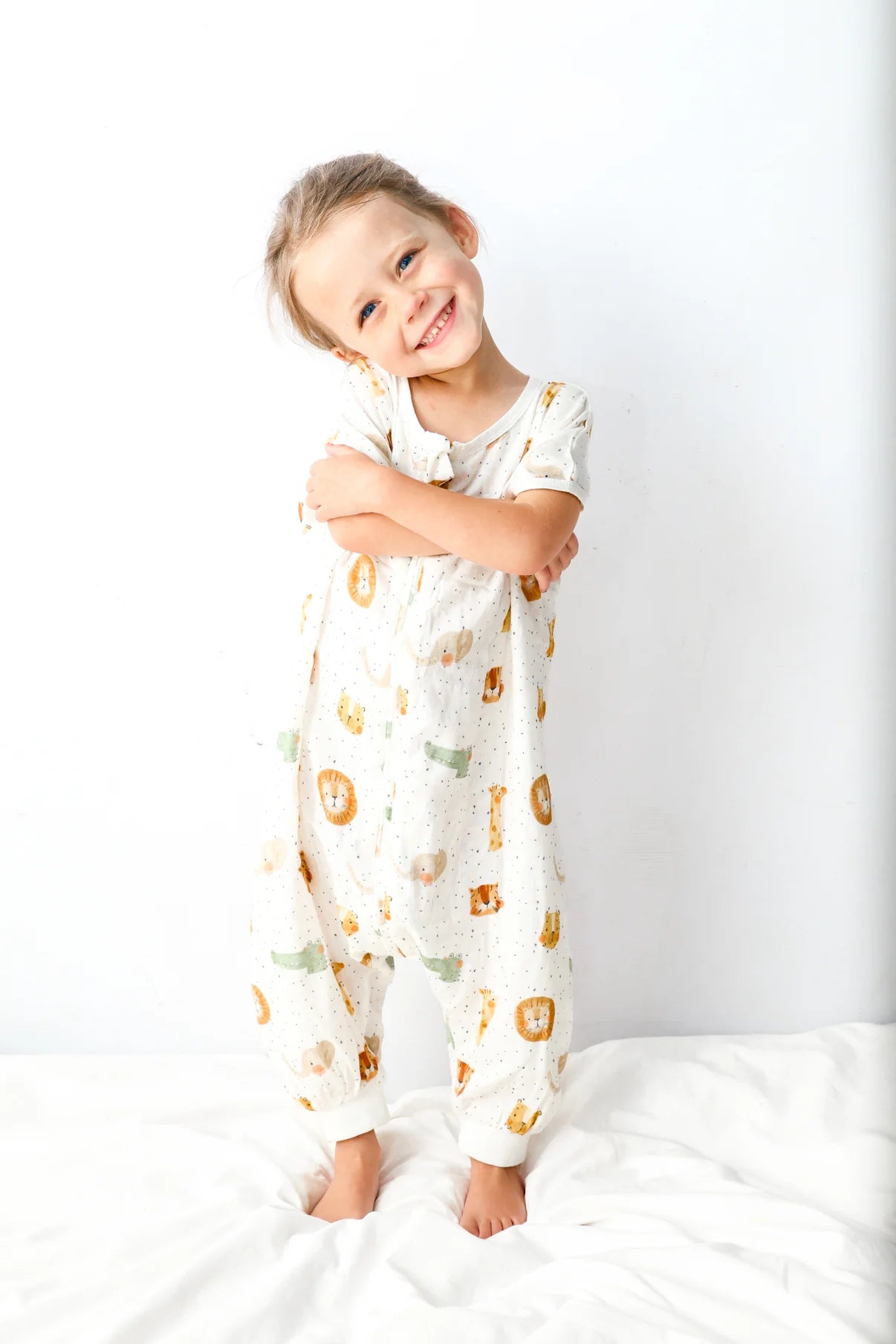 Biggie Smalls Bamboo Cotton Sleep Suit – Lightweight Summer Sleepwear - Motherhood