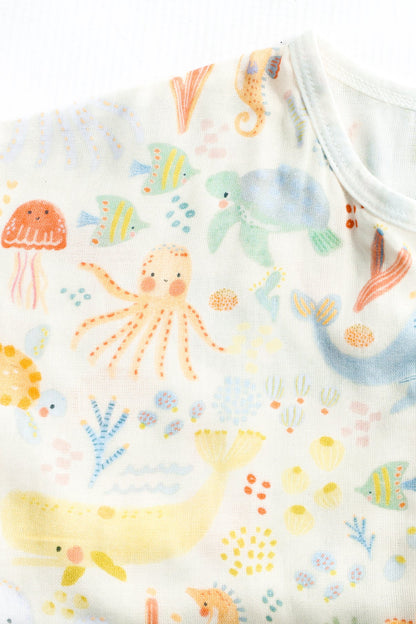 Biggie Smalls Bamboo Cotton Sleep Suit – Lightweight Summer Sleepwear - Motherhood