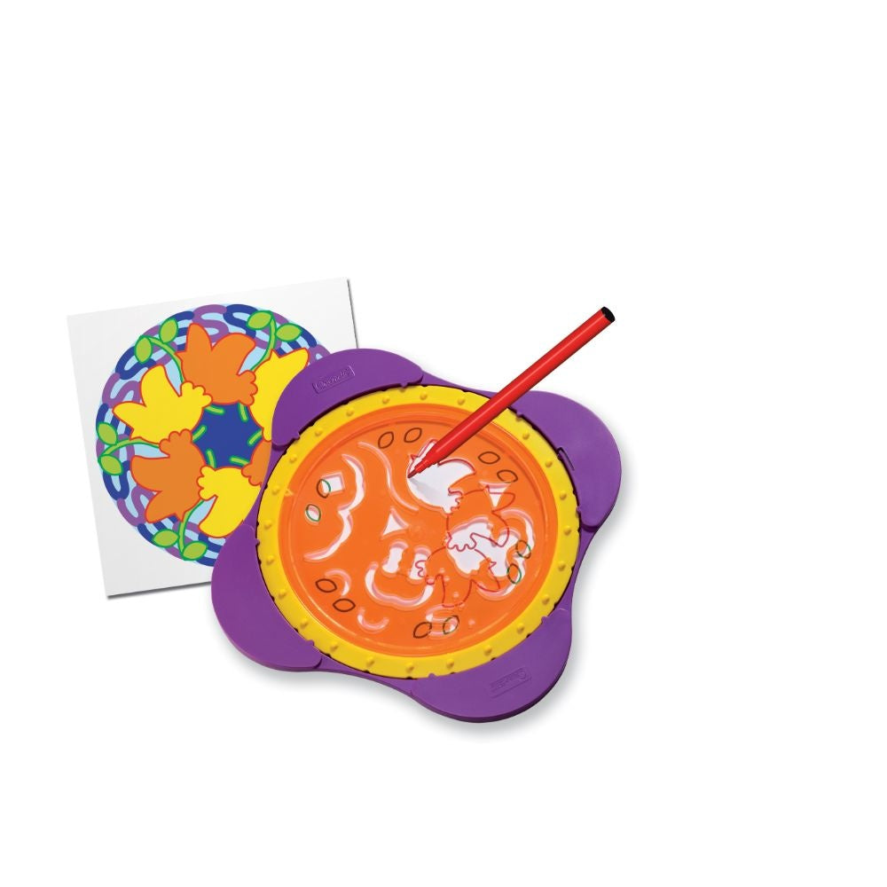 Quercetti - Mandala Drawing Set - Geometric Art & Design Toy for Kids