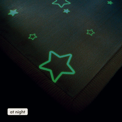 Hakuna Matte - GlowCloud Play Mat Carpet Glow in the Dark - Stars 170 x 120 x 2.5 cm