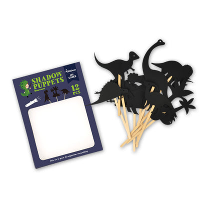 Mideer - Dinosaur Shadow Puppets Set