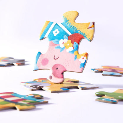 Mideer - Level Up Jigsaw Puzzle for Kids - 4-in-1 - Transport