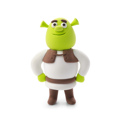 Hey Clay - Modelling Air-Dry Clay with Fun Interactive App - Shrek, 12 cans