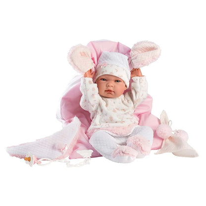 Llorens - Baby Girl Doll With Clothing And Accessories: Nica With Cushion - 40cm