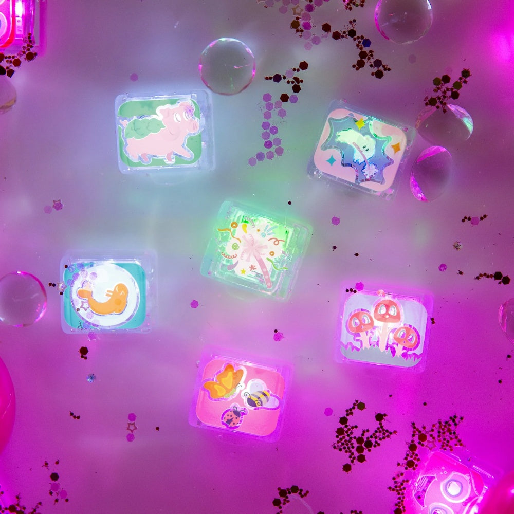 Glo Pals - Water Activated Light-Up Sensory Toys - Princess Ida (6 Pack)
