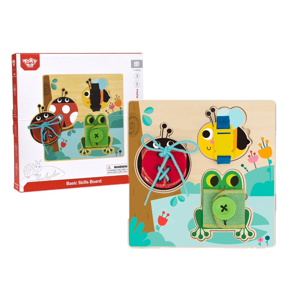 TookyToy - Basic Skills Busy Board - Motherhood
