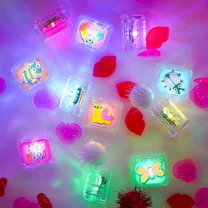 Glo Pals - Water Activated Light-Up Sensory Toys - Love Bugs (6 Pack)