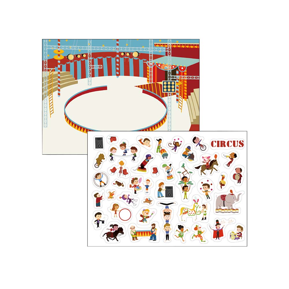 Mideer - Reusable Stickers - Fun Life - 170pcs