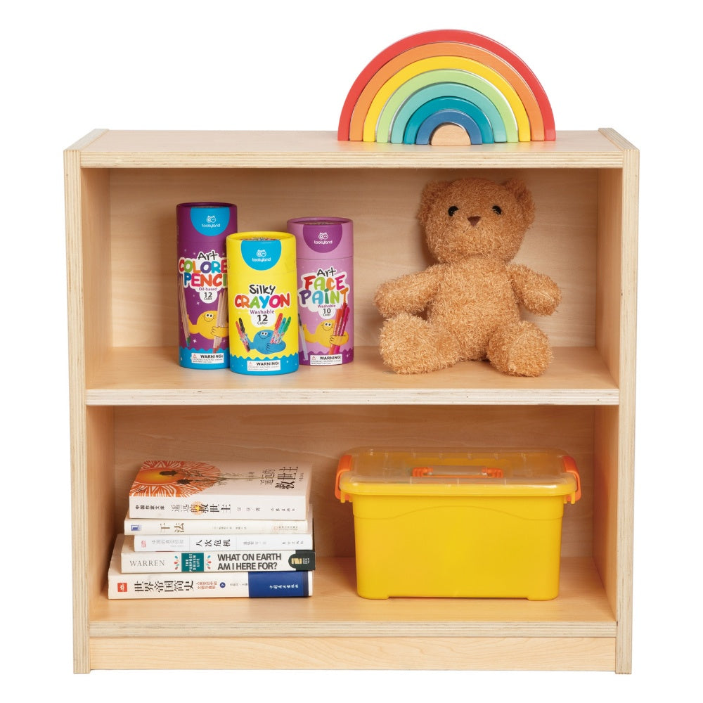 TookyToy - Wooden Shelf and Toy Storage for Kids Room: Plywood 60x63cm
