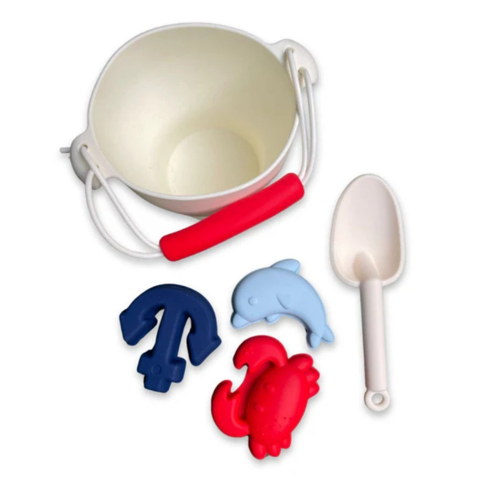 Swim Essentials - Silicone Beach Toy Set - Pure Tones