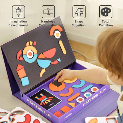 Mideer - Magnetic Imagination Puzzle Box with Activity Cards