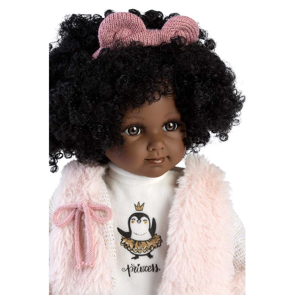 Llorens - Baby Girl Doll with Clothing & Accessories: Zuri - 35cm