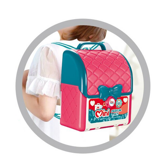 Cogo - Pretend & Play 2-in-1 Doctor Set - Convertable Backpack with 24 Tools
