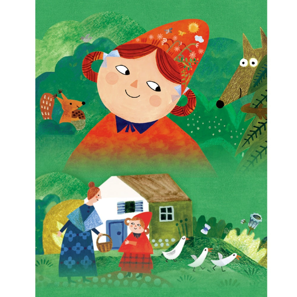Mideer - Artist Fairytale Puzzle: Little Red Riding Hood 59pcs