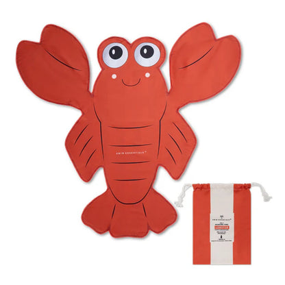 Swim Essentials - Shaped Beach Towel - Lobster
