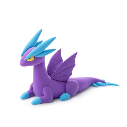 Hey Clay - Modelling Air-Dry Clay with Fun Interactive App - Storm, Series Dragon Island, 3 cans