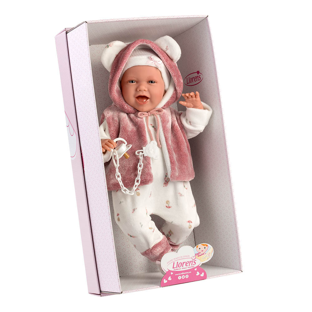 Llorens - Baby Girl Doll with Clothing & Accessories: Mimi - 42cm