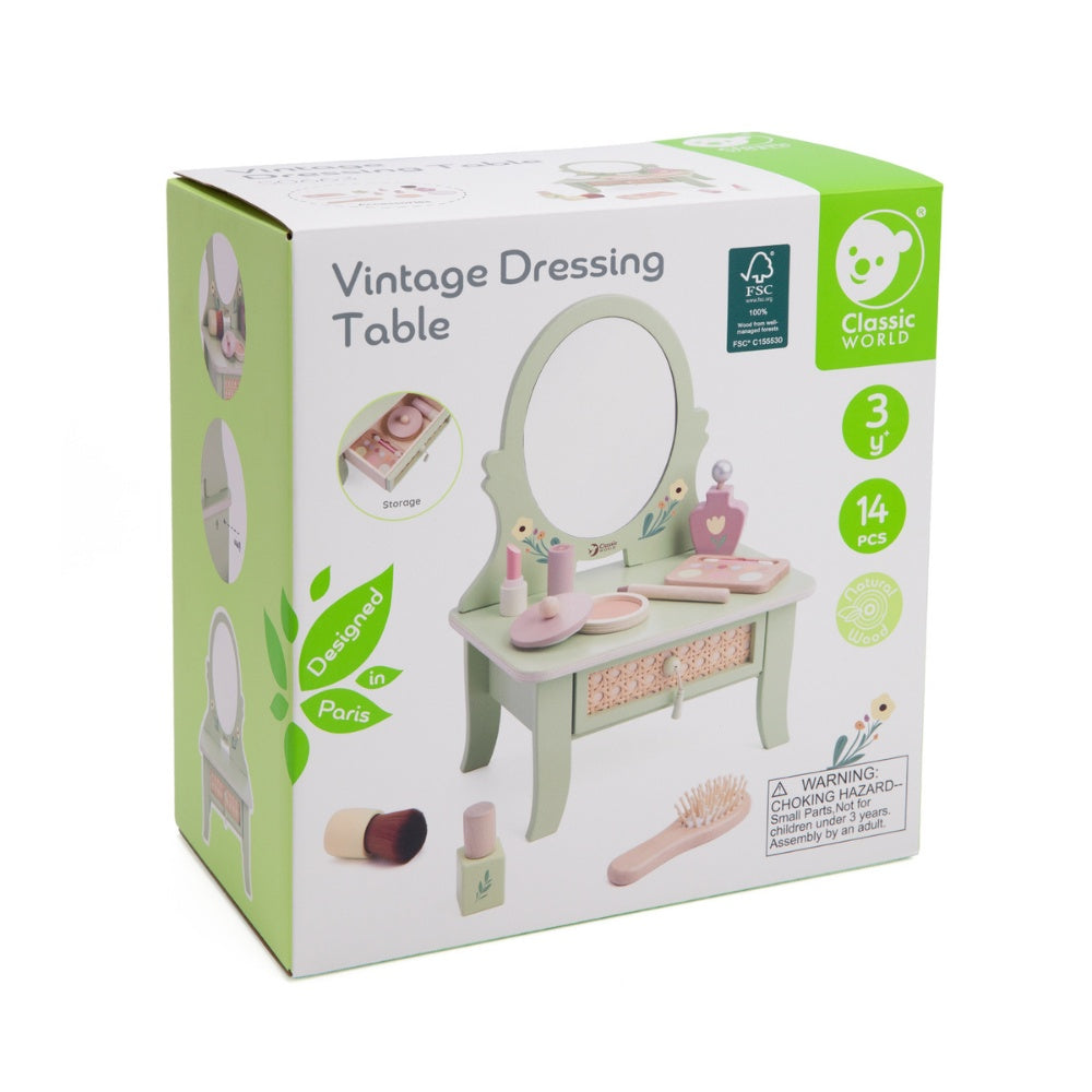 Classic World - Pretend & Play - Vintage Dressing Table