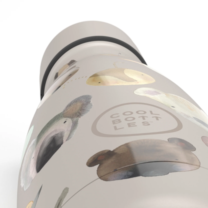 Cool Bottles - Kids Triple-Insulated Water Bottle - Tiny Creatures 260ml