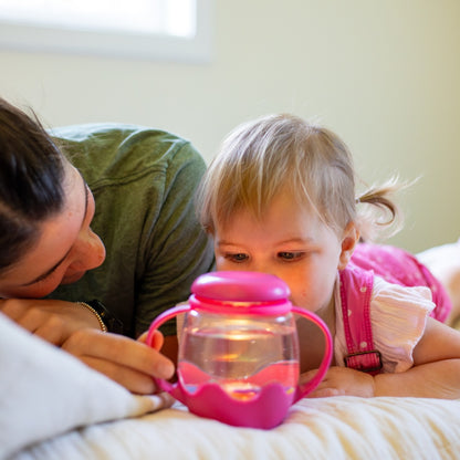 Glo Pals - Water Activated Sensory Mini Play Jar - Pink