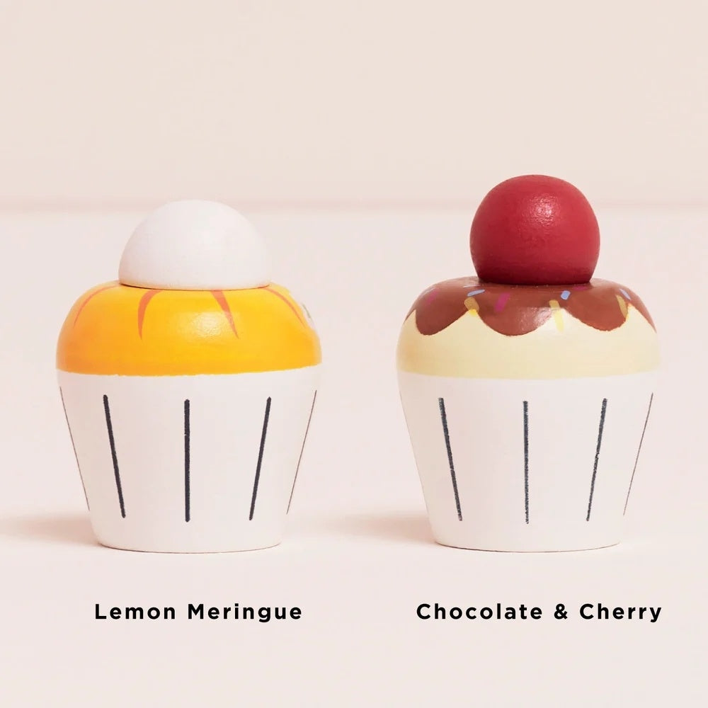 Le Toy Van - Wooden Cupcake Play Food Set