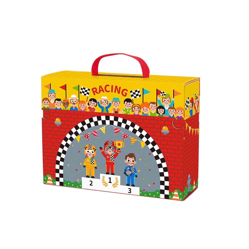 TookyToy - Pretend Play Story Box: Formula1 Car Racing Toy Set - Motherhood