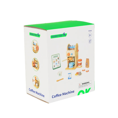 TookyToy - Pretend Play Coffee Machine Toy Set