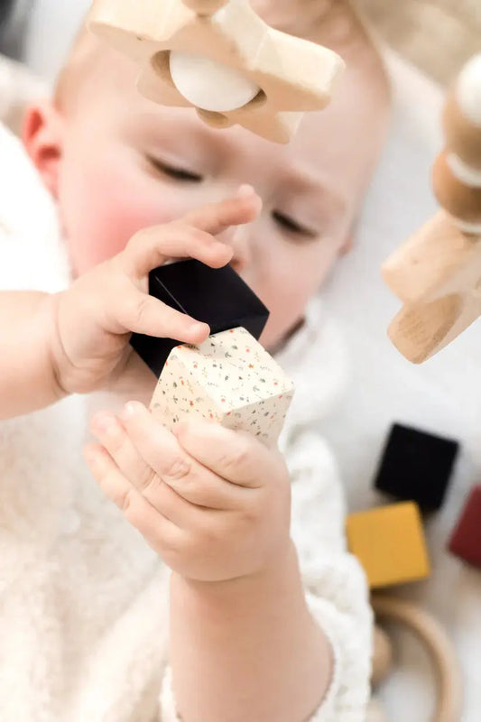 Grow Baby Building Blocks ~ Little Greyton ~ 28 piece set - Motherhood