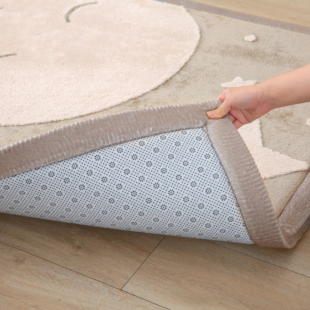 Hakuna Matte - CloudSoftRise Play Mat 3D Carpet - Moon & Stars 280 x 200 x 2.5 cm