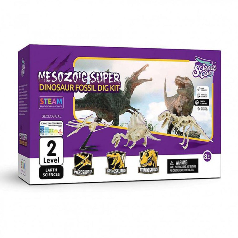 TopBright - Dinosaur Fossil Dig Kit - Mesozoic