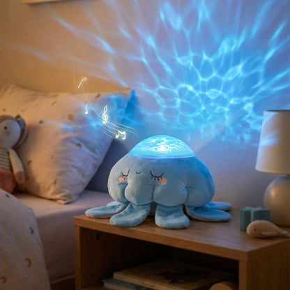 TopBright - Jellyfish Night Light & Projector with Sounds