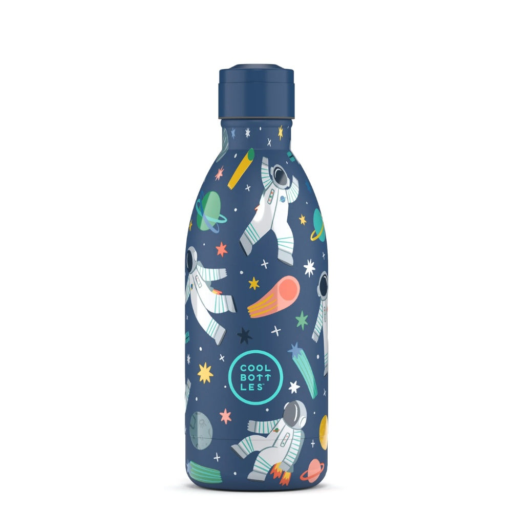 Cool Bottles - Kids Triple-Insulated Water Bottle - Galactic Ride 500ml