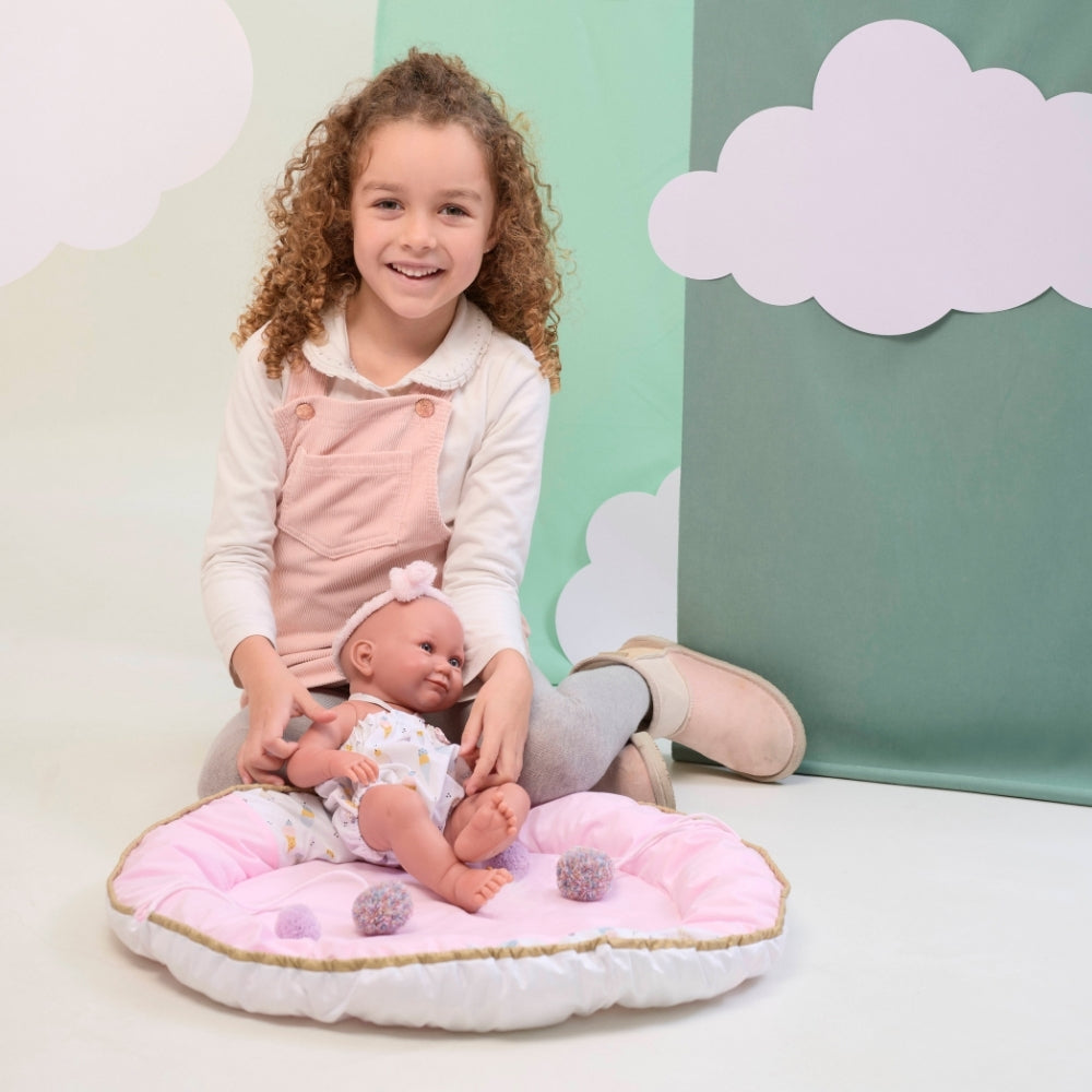 Llorens - Anatomically Correct Baby Girl Doll with Clothing & Mat: Nica - 40cm