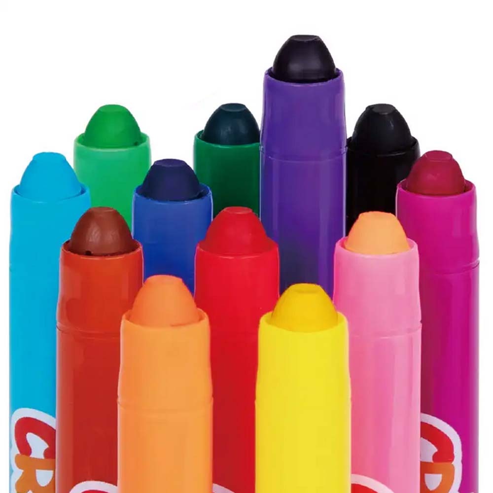 TookyToy - Twistable Washable Silky Crayons - 24 Colours