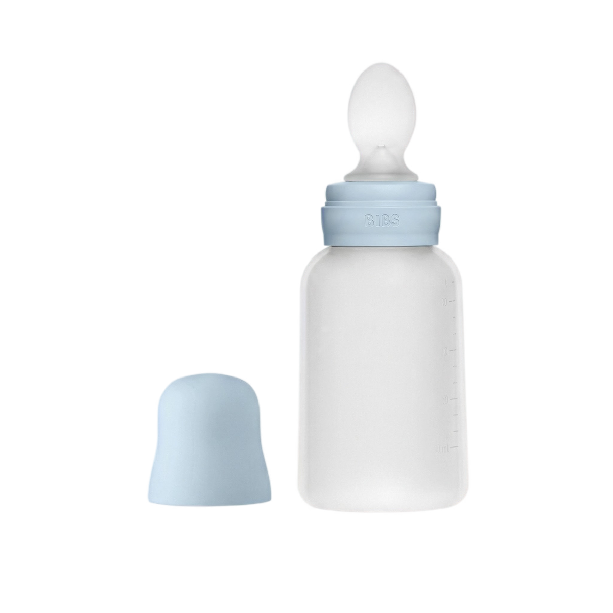 BIBS Spoon Feeder Squeeze Baby Blue